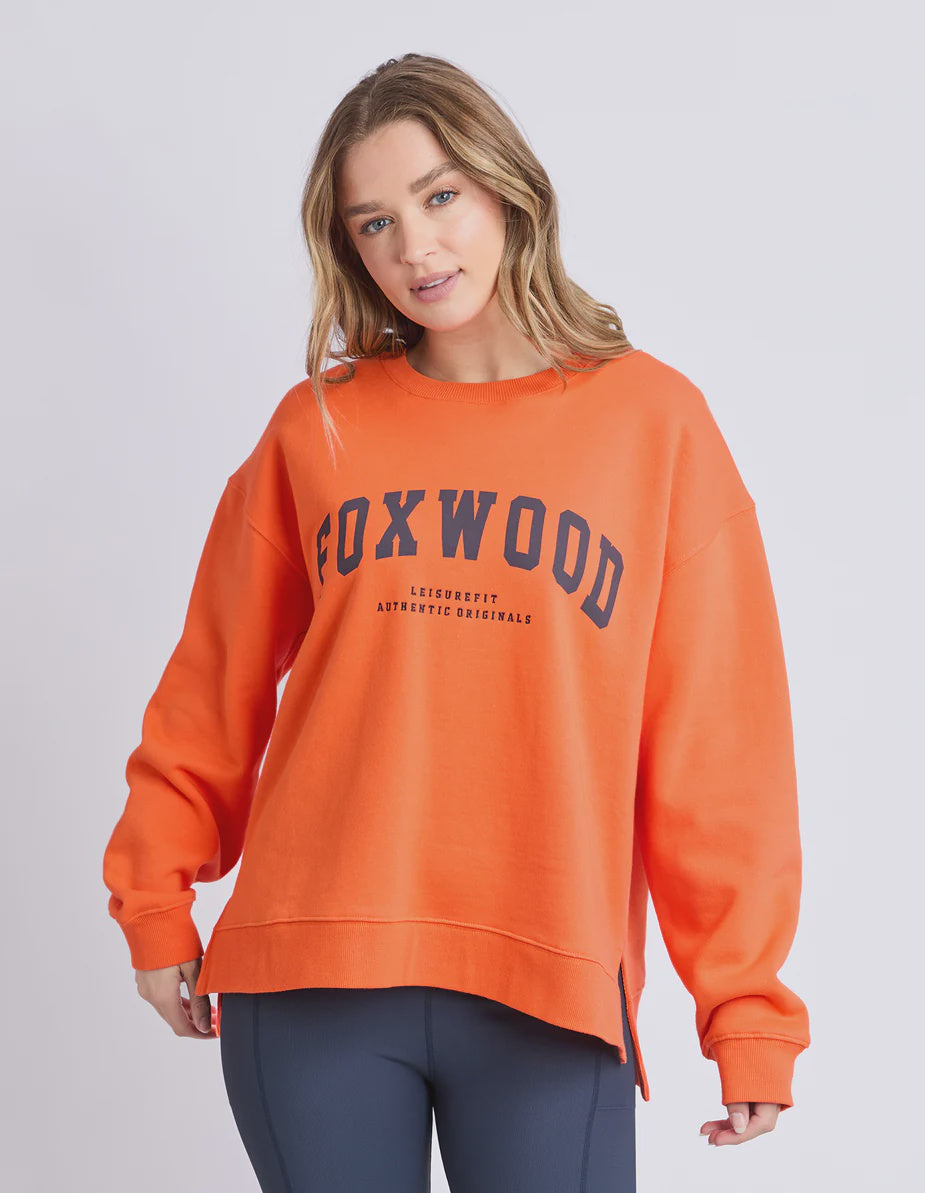 Interval Crew - Orange/Navy
