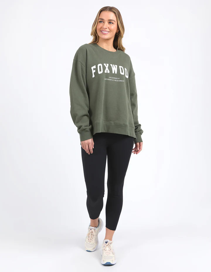 Interval Crew - Khaki /White