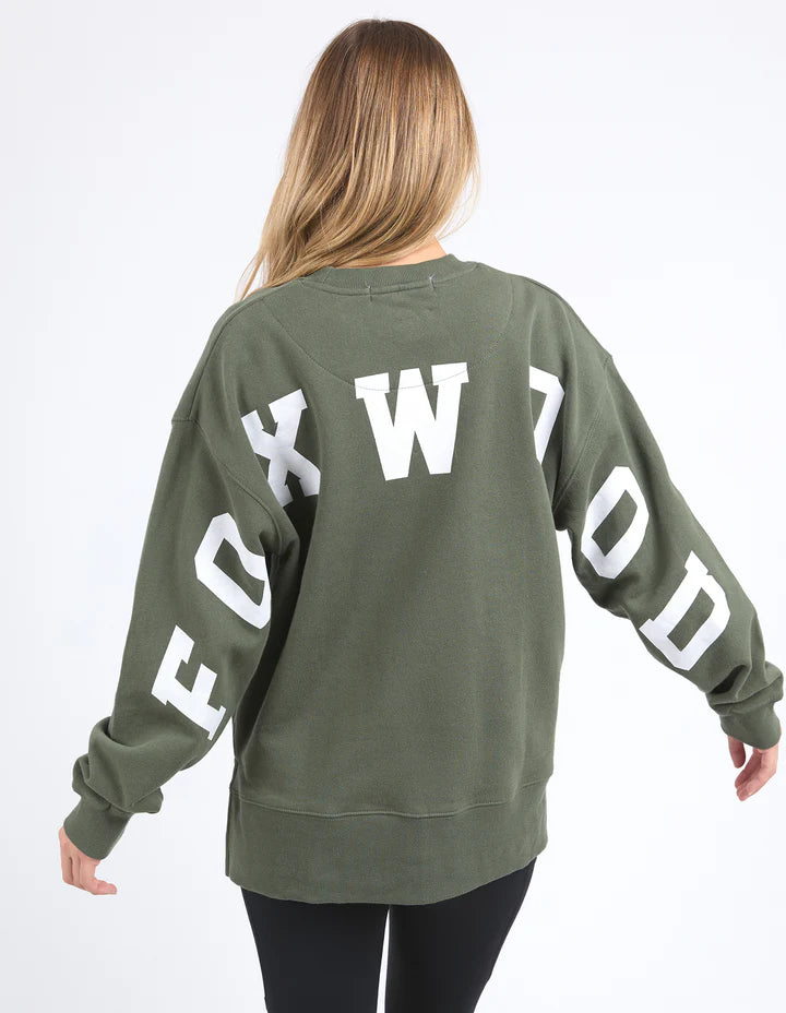 Interval Crew - Khaki /White