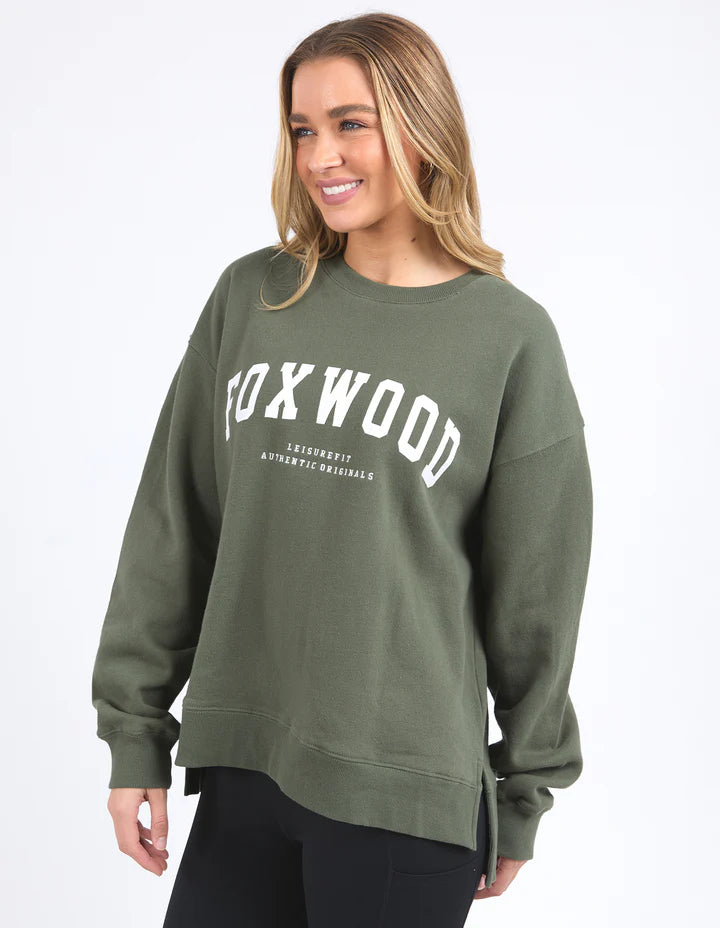Interval Crew - Khaki /White
