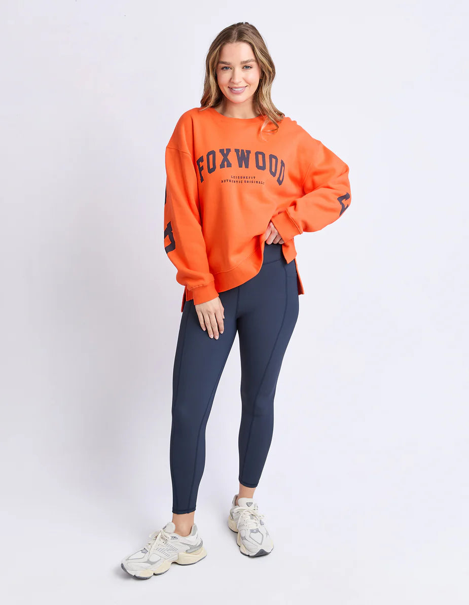 Interval Crew - Orange/Navy