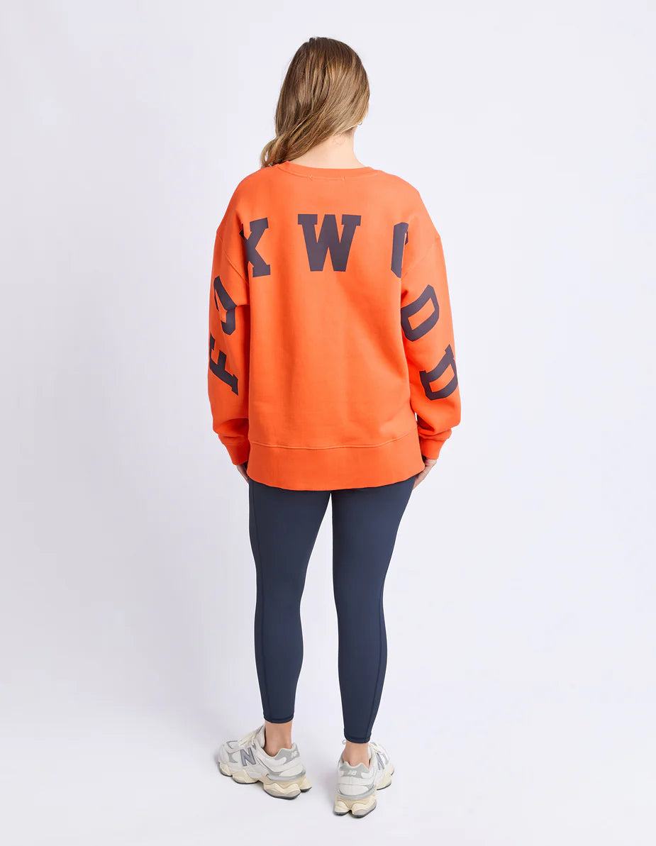 Interval Crew - Orange/Navy