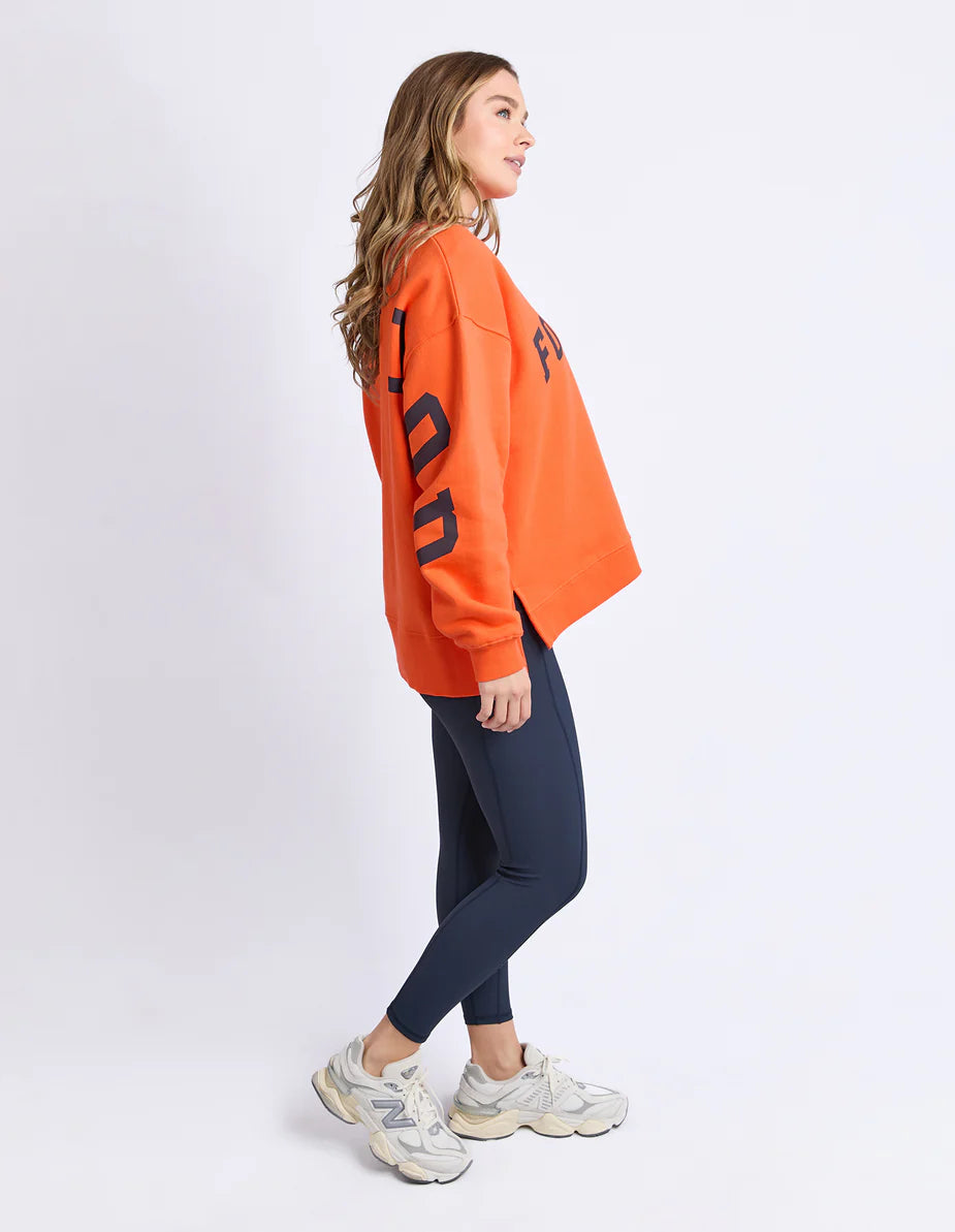 Interval Crew - Orange/Navy
