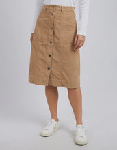 Load image into Gallery viewer, Montana Cord Skirt - Tan
