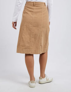 Montana Cord Skirt - Tan