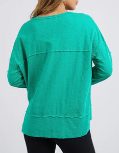 Throw On Tee - Green