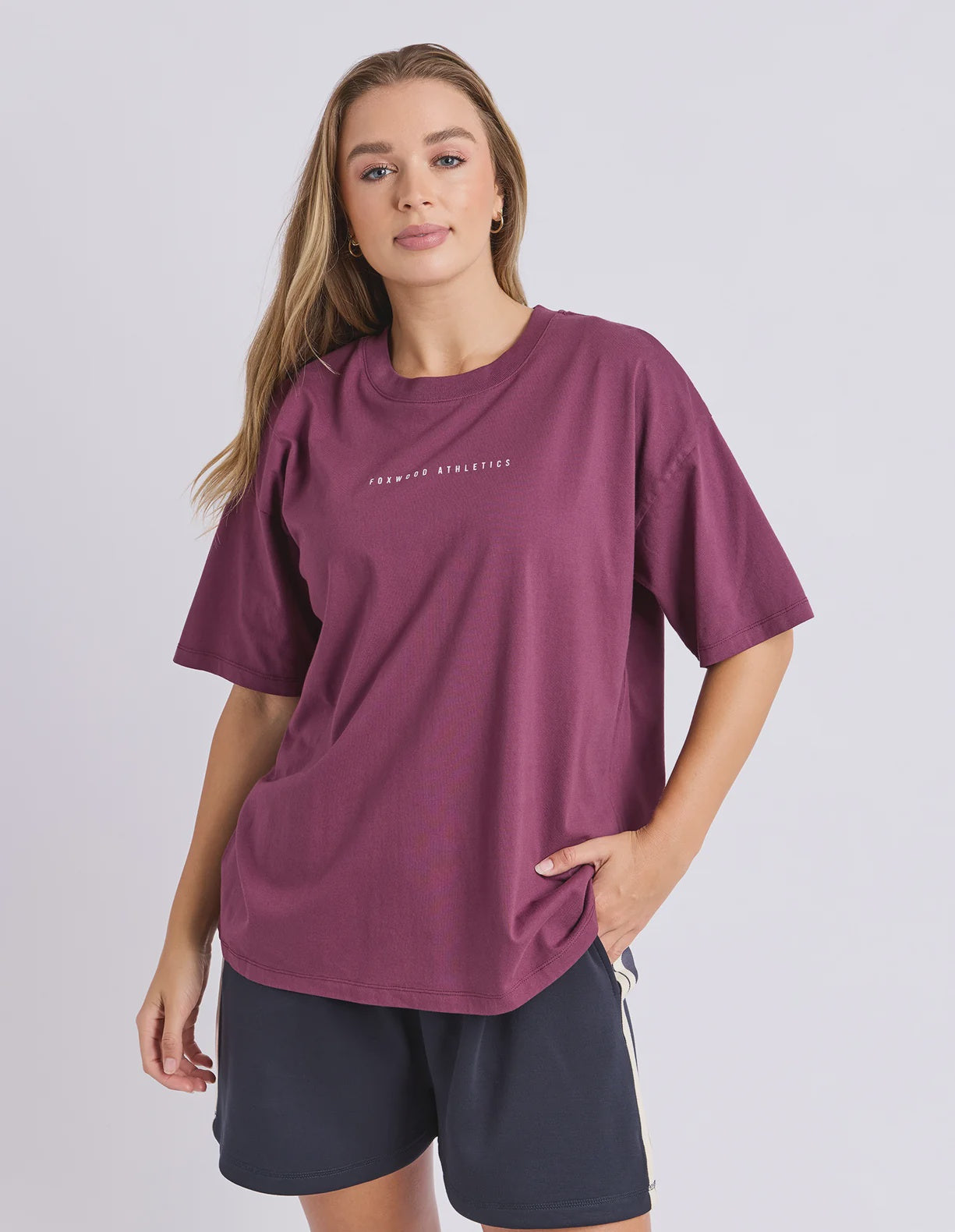 Captain Tee - Plum