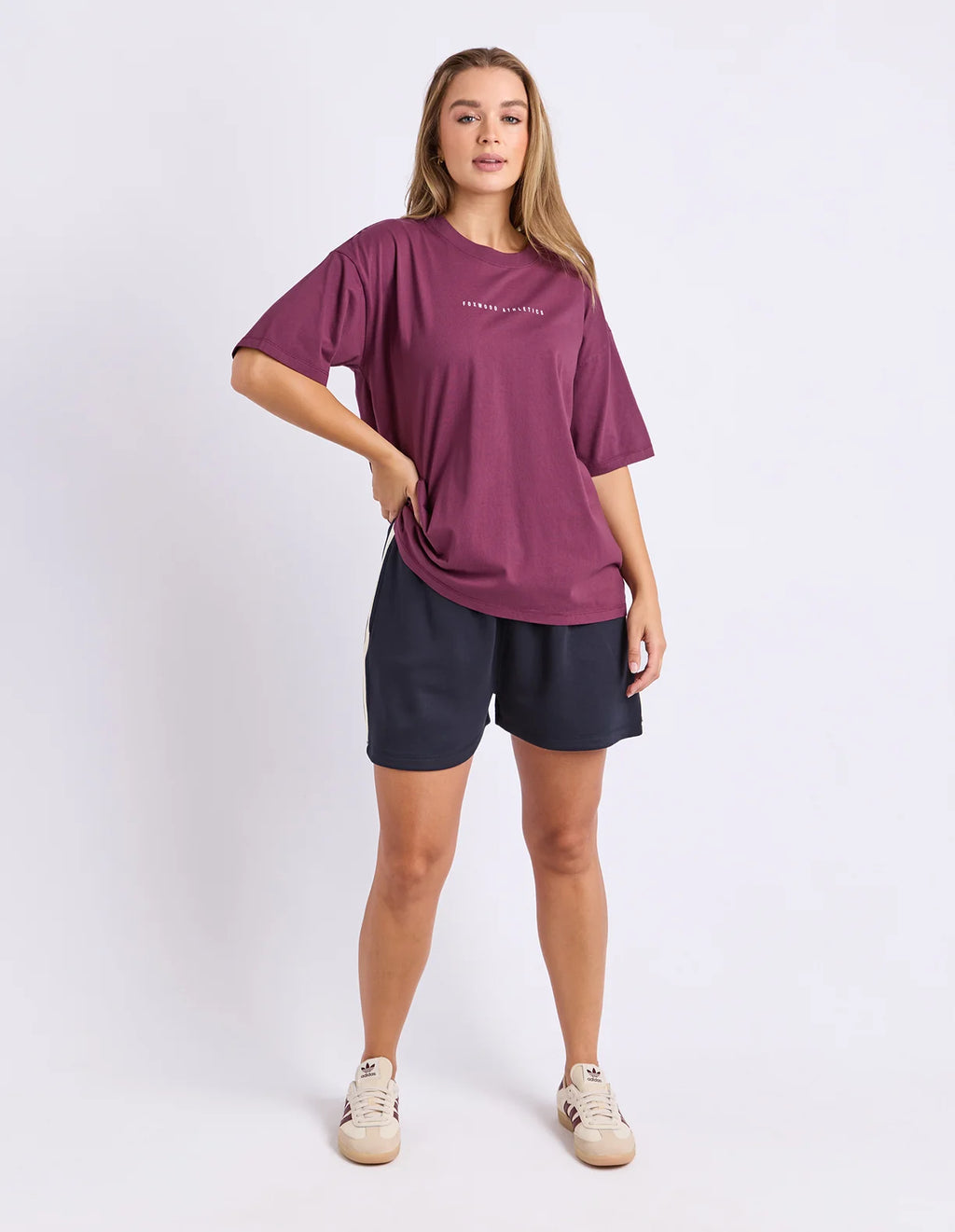 Captain Tee - Plum