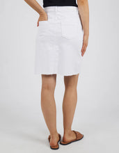 Load image into Gallery viewer, Belle Denim Skirt - White
