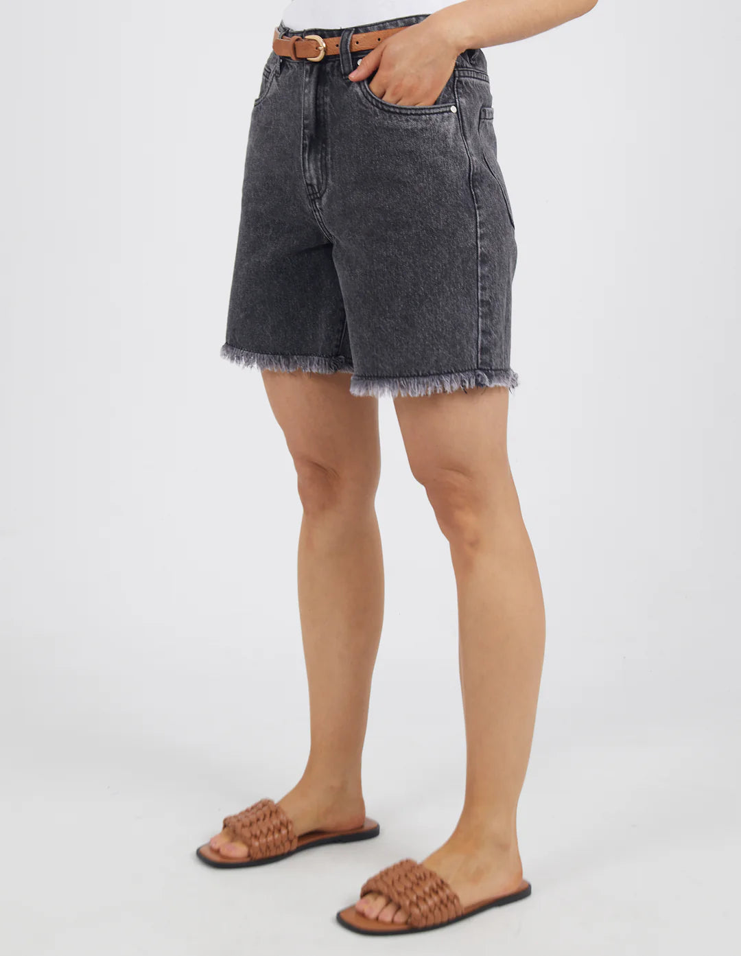 Millie Short - Washed Black
