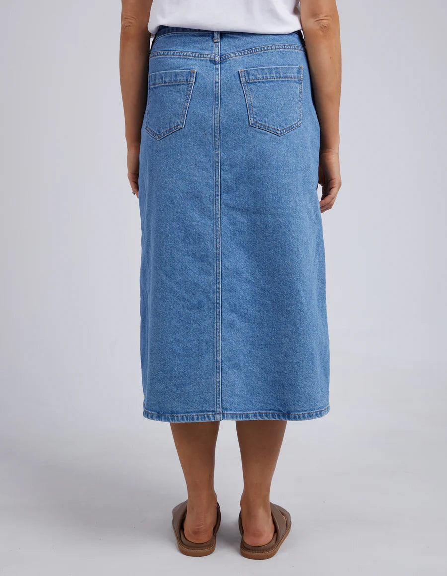 Scout Midi Skirt - Light Blue