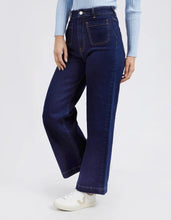 Load image into Gallery viewer, Sarah Wide Leg Jean - Dark Blue
