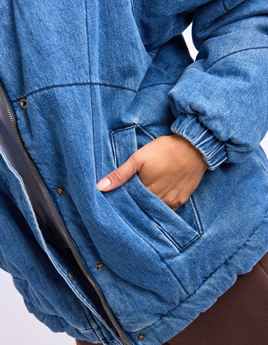 Rosalee Jacket - Mid Blue