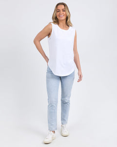 Lennox Tank - White