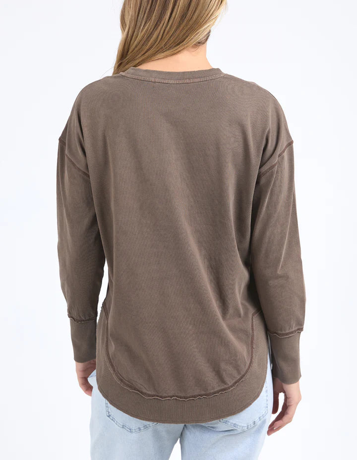 Farrah Long Sleeve - Chocolate