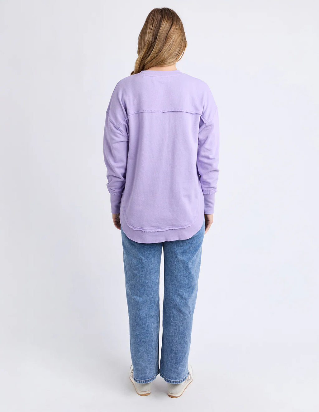 Simplified Metallic Crew - Lavender