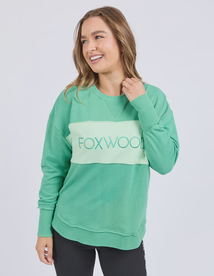 Simplified Tonal Crew - Green