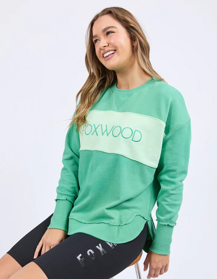 Simplified Tonal Crew - Green