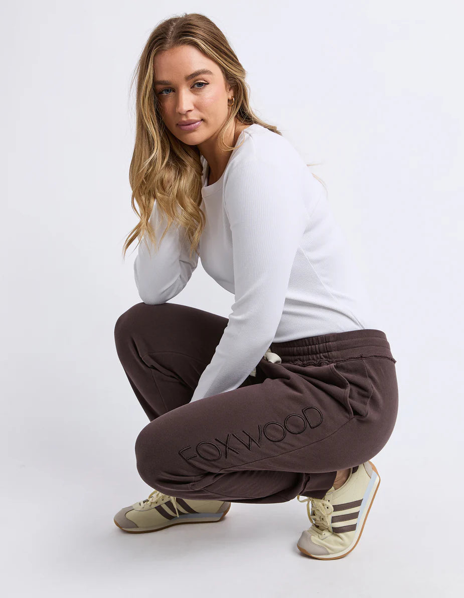 Simplified Trackpant - Coffee