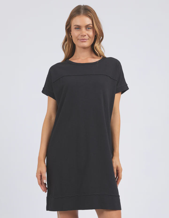 Allison Tee Dress - Black