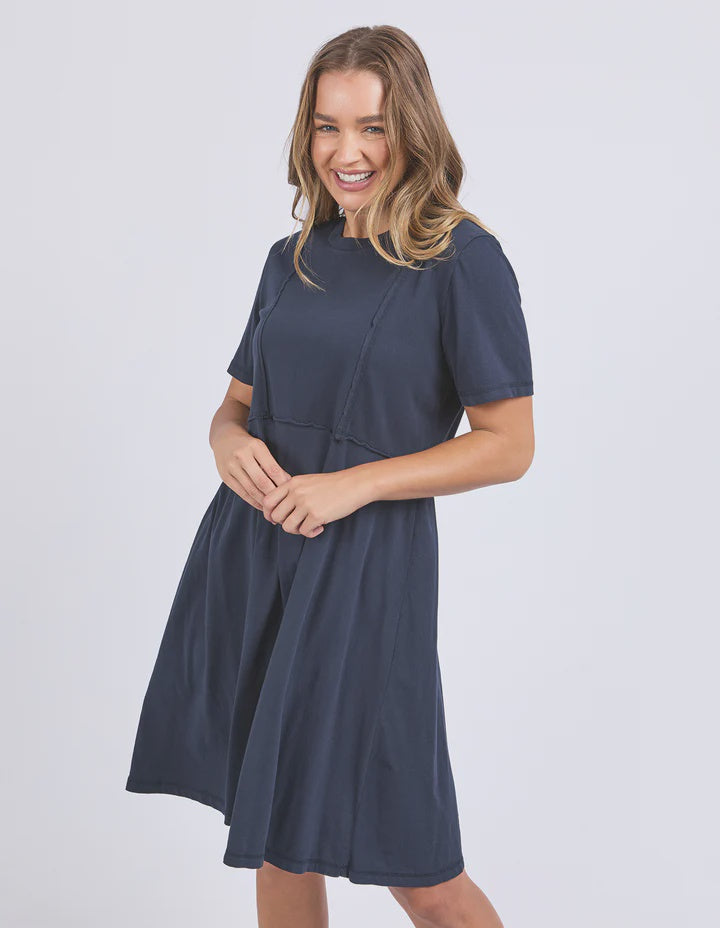 Eva Dress - Navy