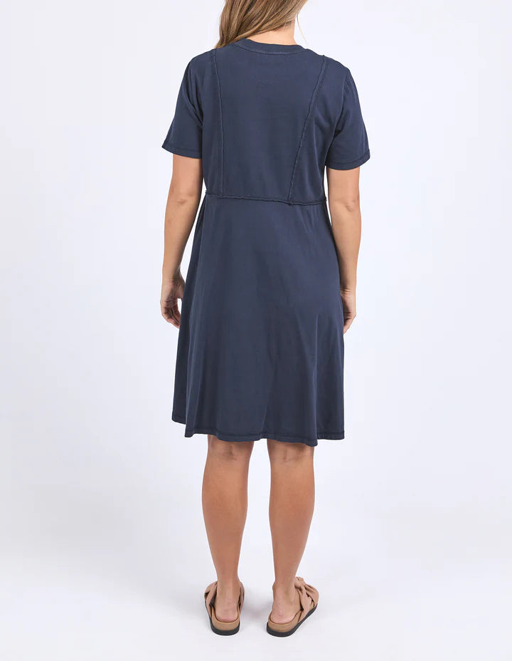 Eva Dress - Navy