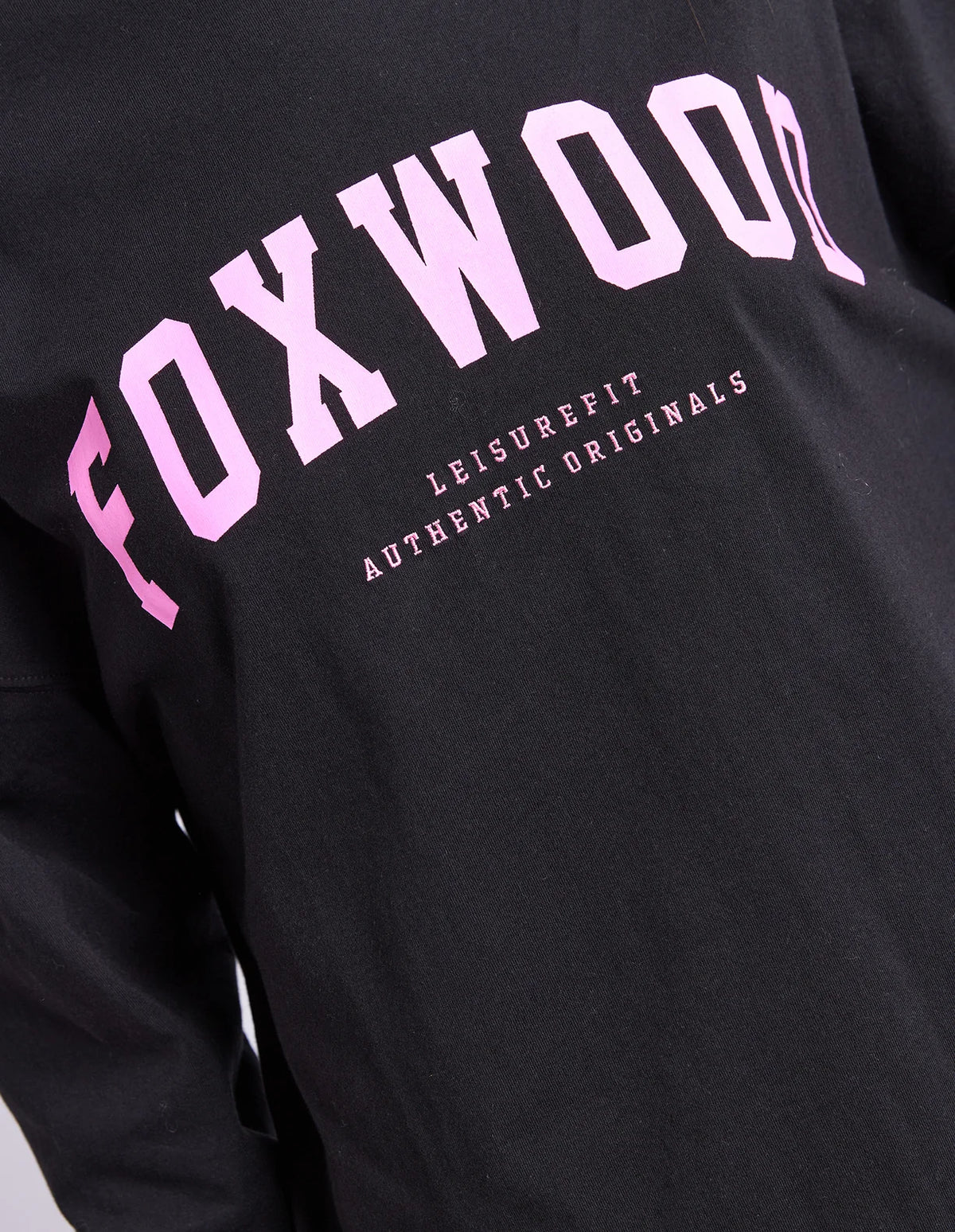 Interval L/S Tee - Black/Pink