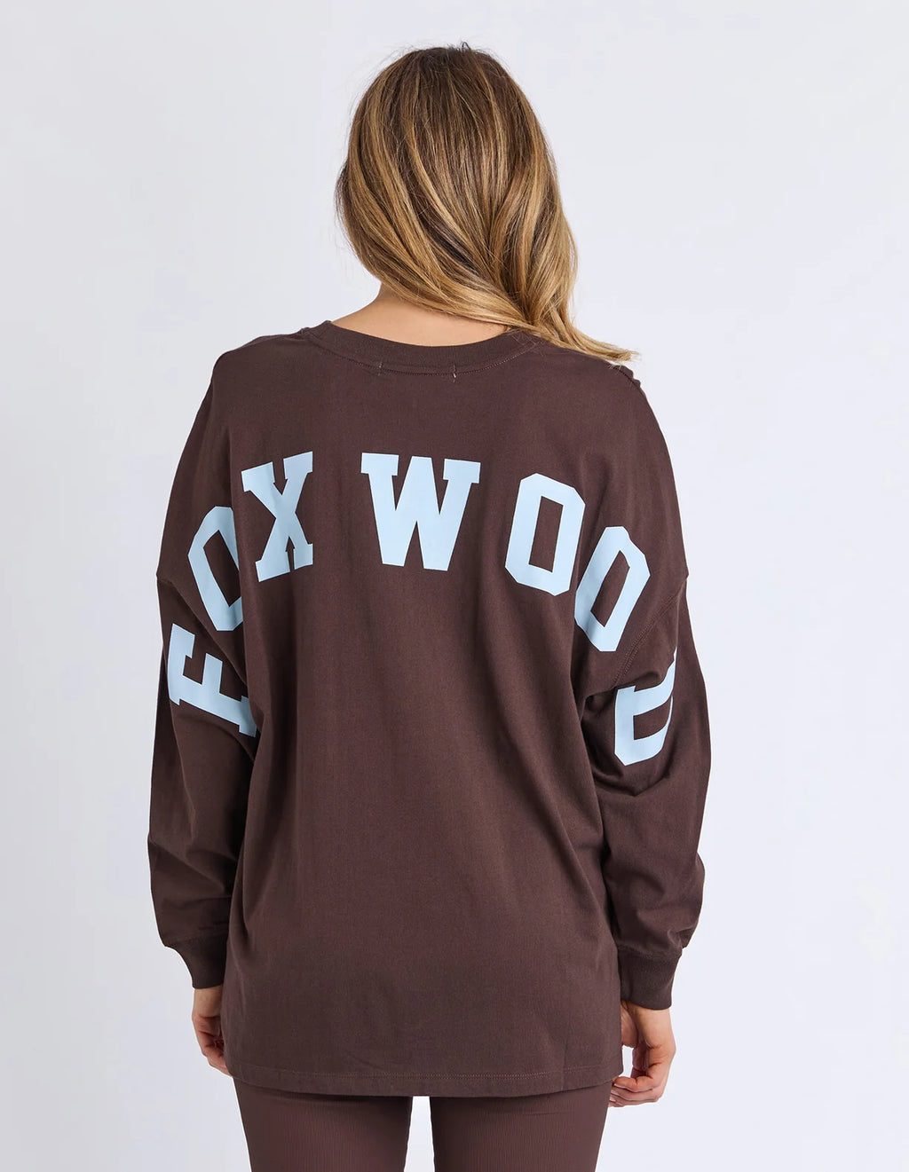 Interval L/S Tee - Coffee/Blue
