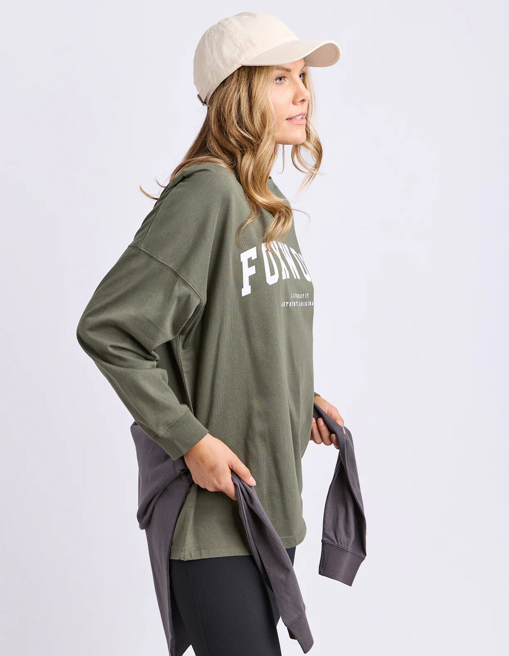 Interval L/S Tee - Khaki
