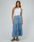 Coco Denim Maxi Skirt