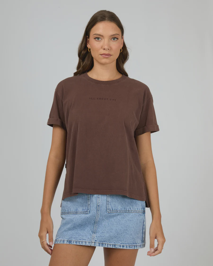 AAE Washed Tee - Brown