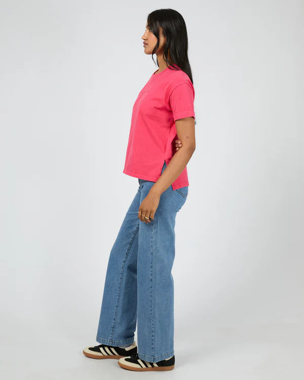 AAE Washed Tee - Berry