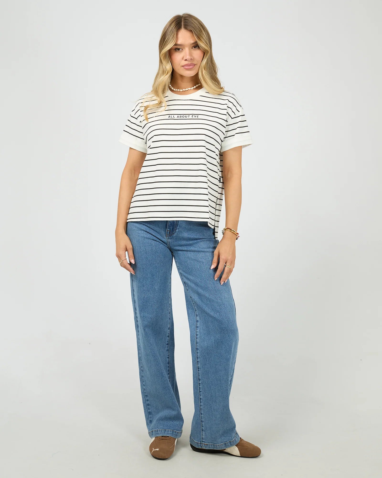 AAE Washed Stripe Tee
