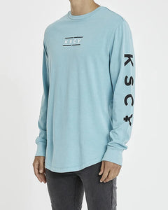 Fractured Dual L/S Curved Tee