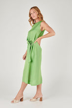 Load image into Gallery viewer, Tie Front Midi Dress - 3023453
