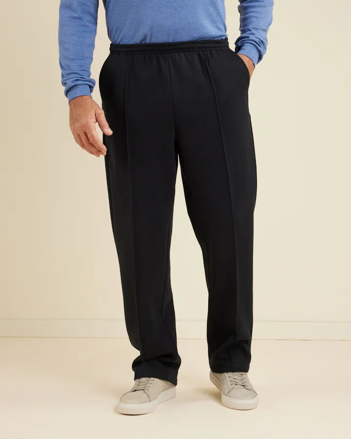 Classic Snowy Mt Fleece Pant - Black