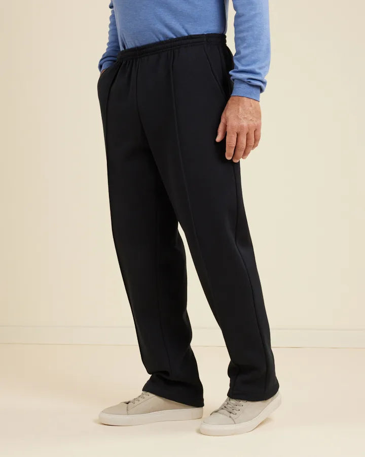 Classic Snowy Mt Fleece Pant - Black