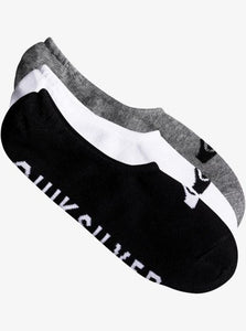 Quiksilver No Show Socks 3-PK