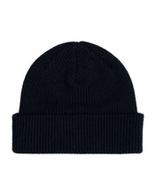 Load image into Gallery viewer, Classic Dot Patch Beanie - Ribbed Knit
