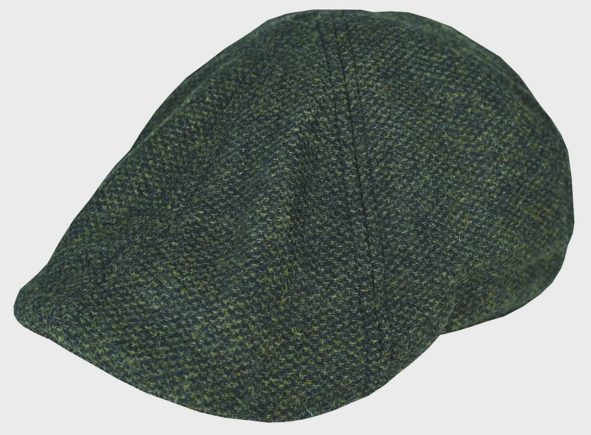 Six Panel Nailhead Wool Blend Cap - Olive