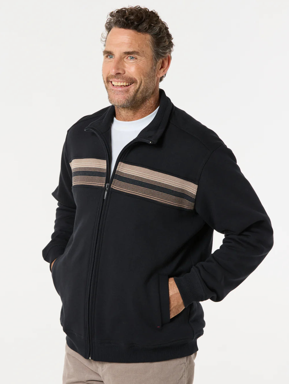 Karl Snowy Mt Fleece Zip Jacket