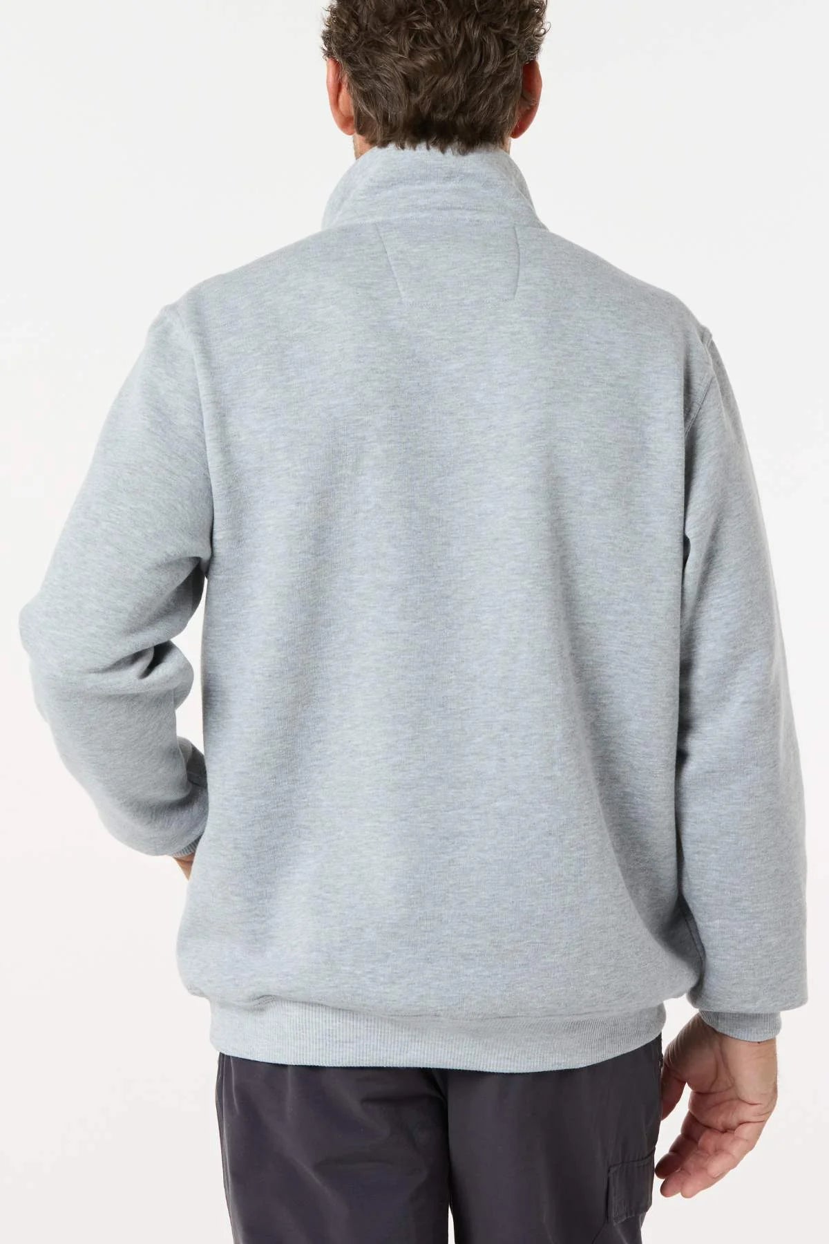 Zed Snowy 1/2 Zip Mt Fleece - Snow Marle