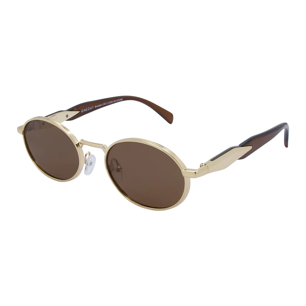 Brooklyn - Gold/Brown - Polarised