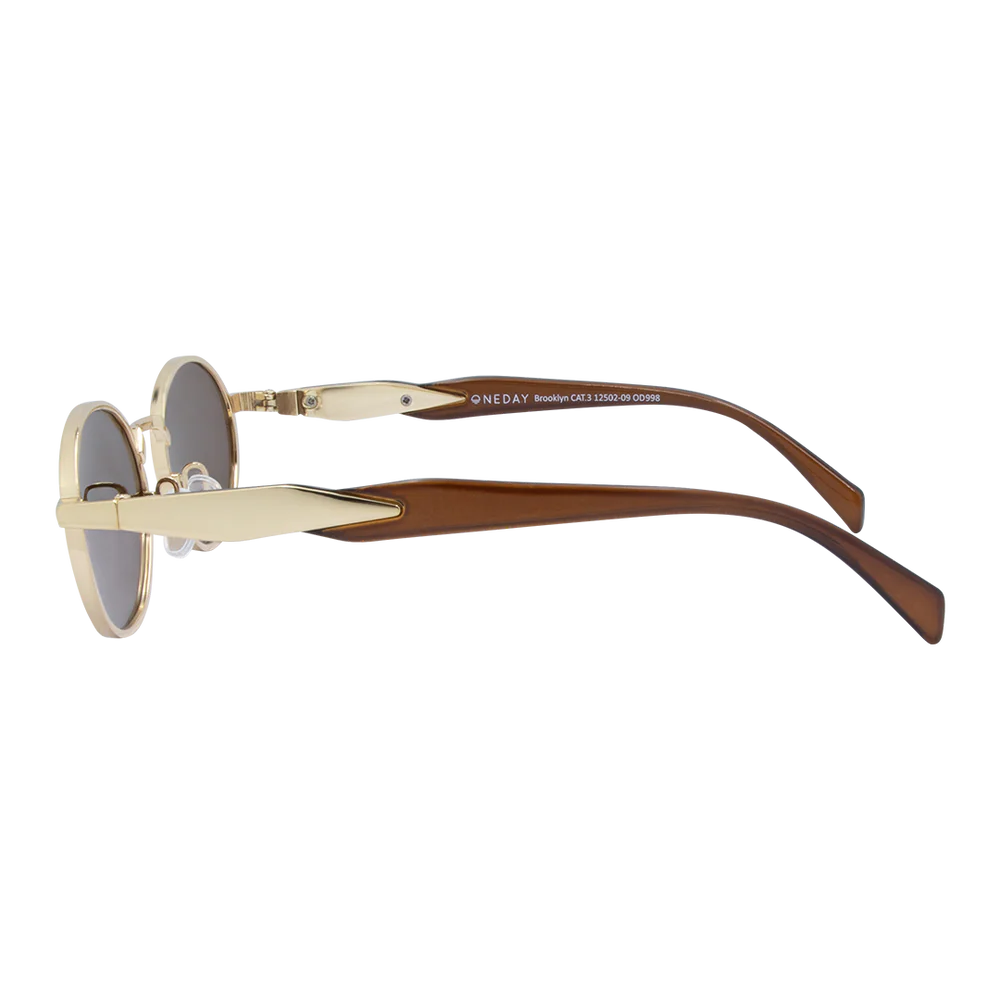 Brooklyn - Gold/Brown - Polarised