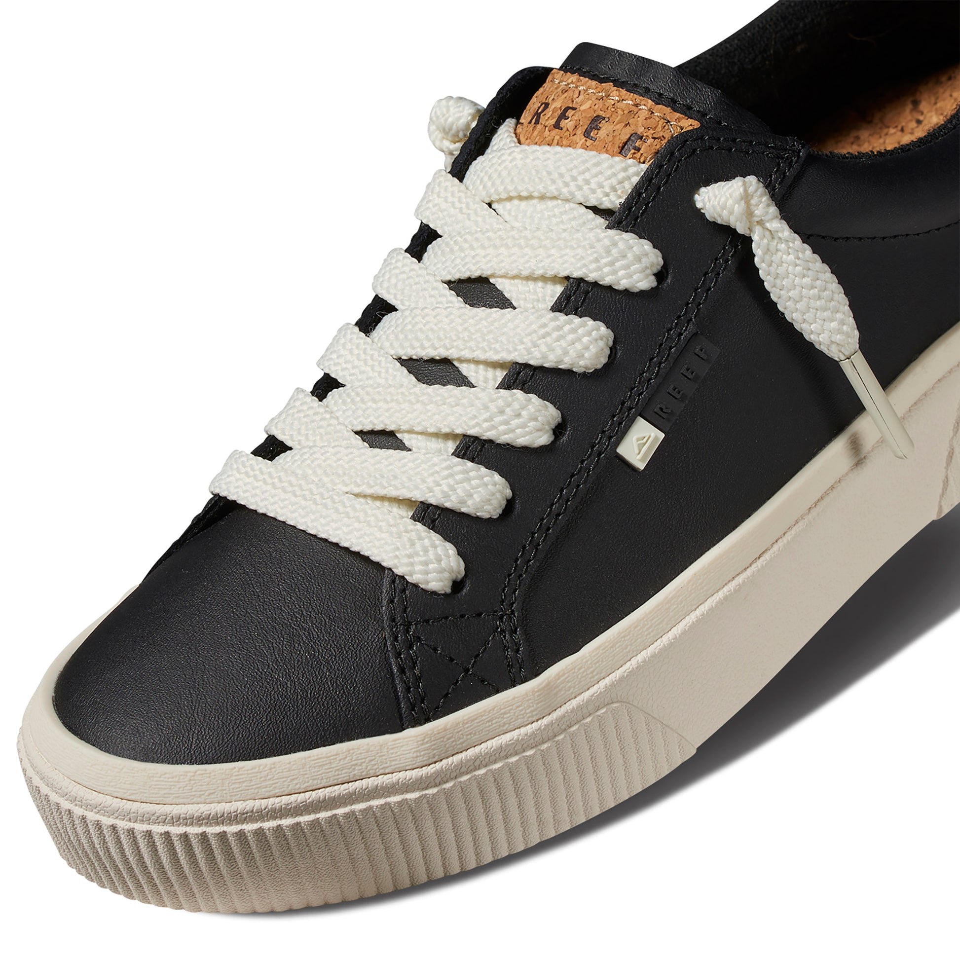 Lay Day Dawn Leather Shoe - Black