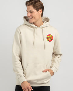 Classic Dot Chest Pull Over Hoodie