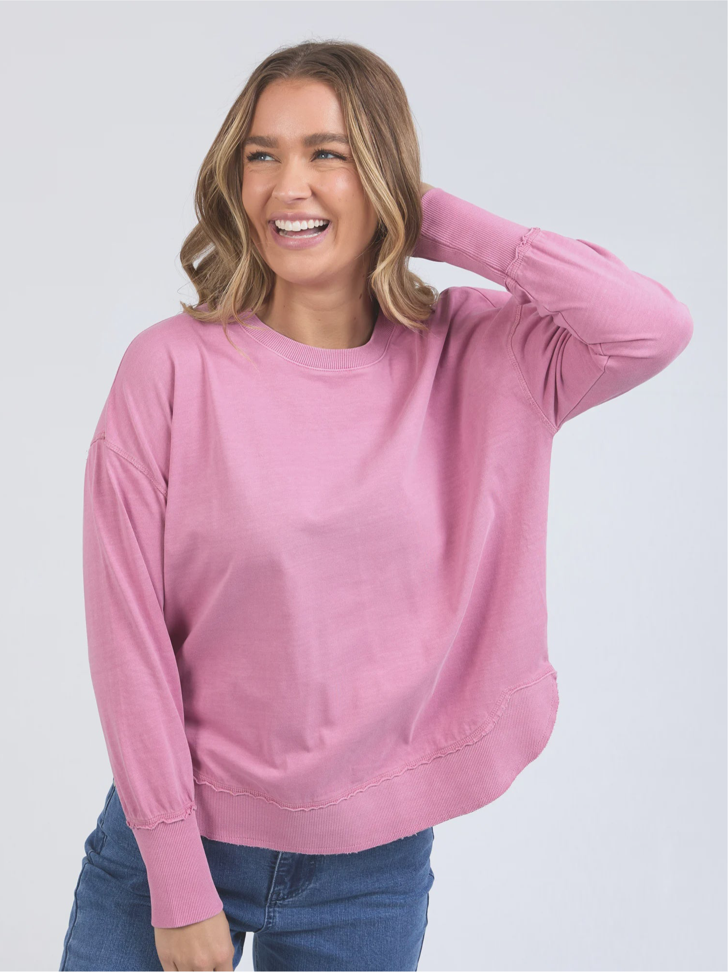 Farrah Long Sleeve - Rose