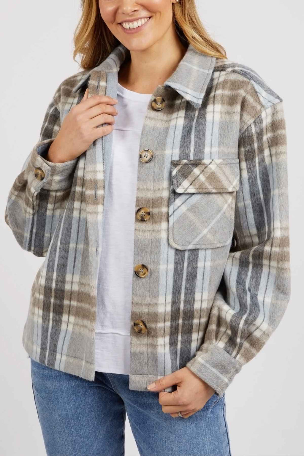 Rhodes Check Jacket