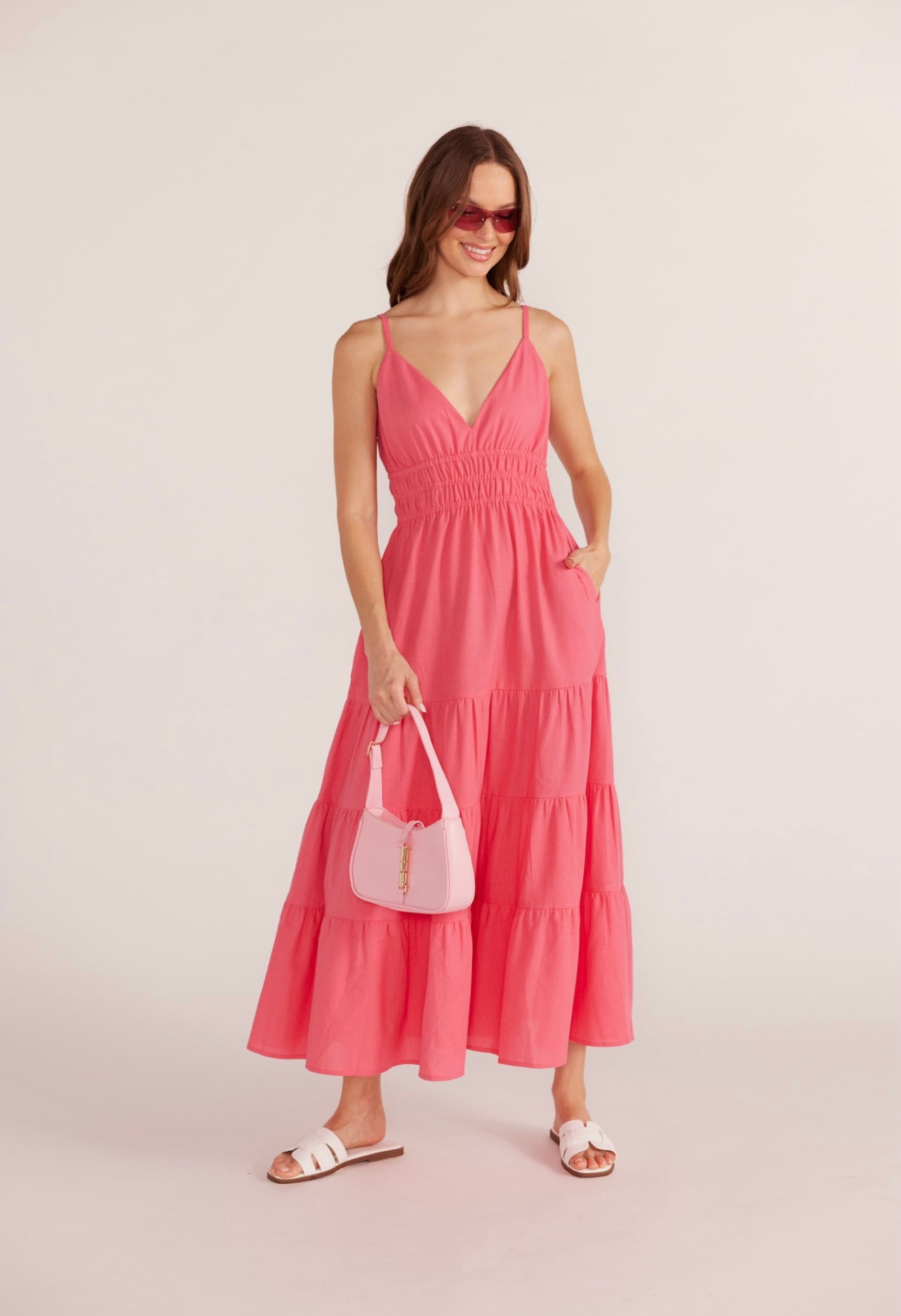 Nerida Tiered Midi Dress