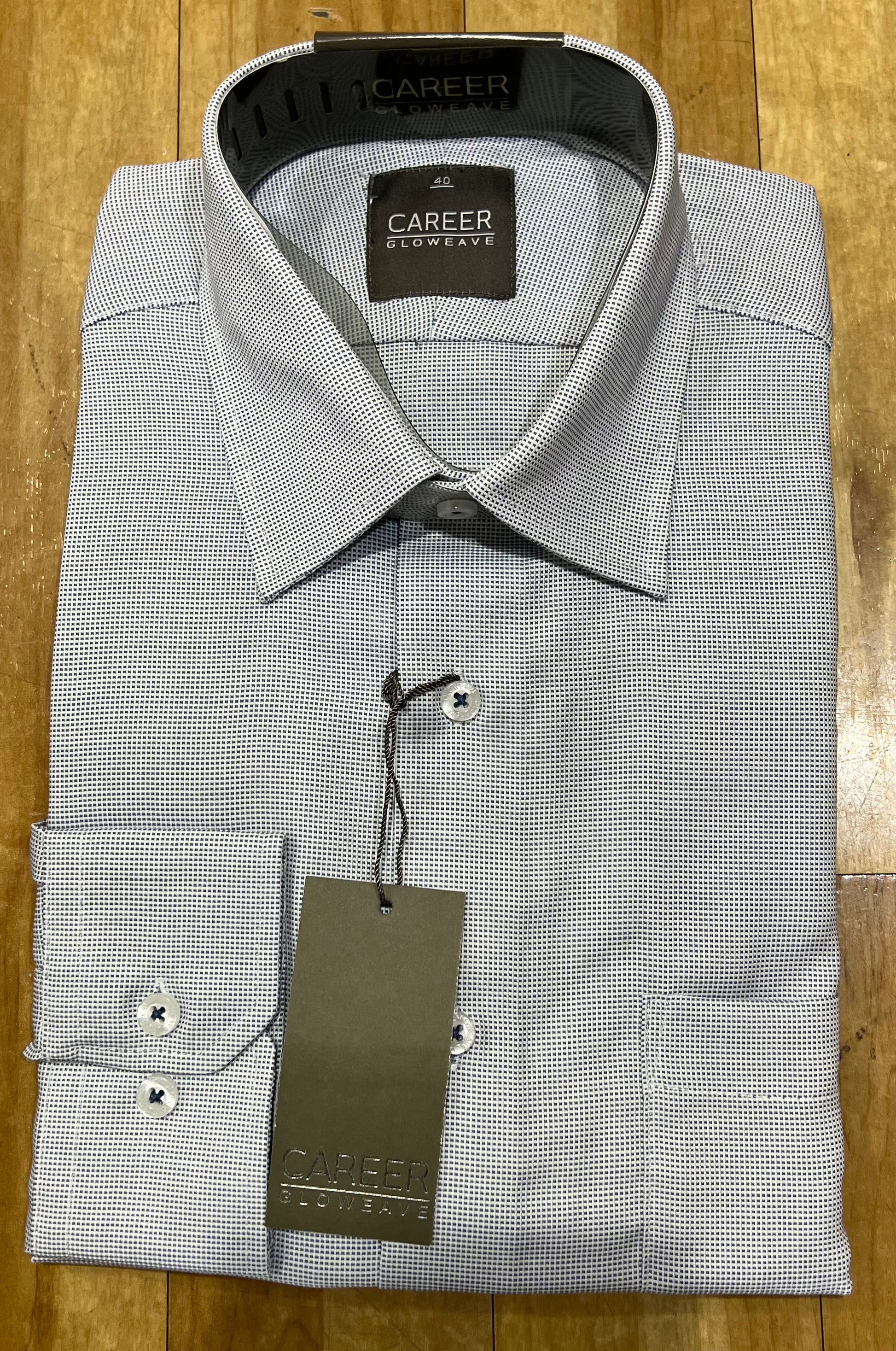 Elmore Dobby Shirt - Denim